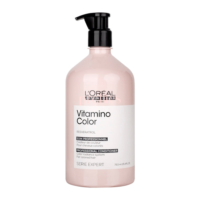 L'Oreal Vitamino Color Conditioner Resveratrol 750ml (Pink)