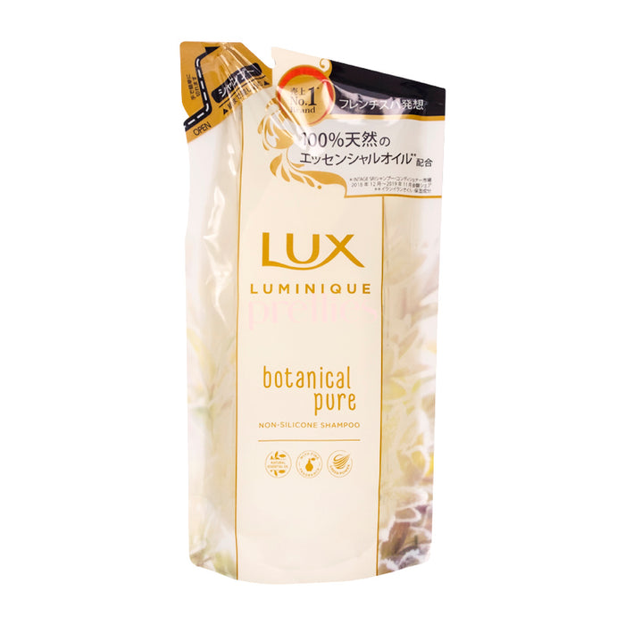LUX Luminique Botanical Pure Non-Silicone Shampoo (Refill) 350g (White)