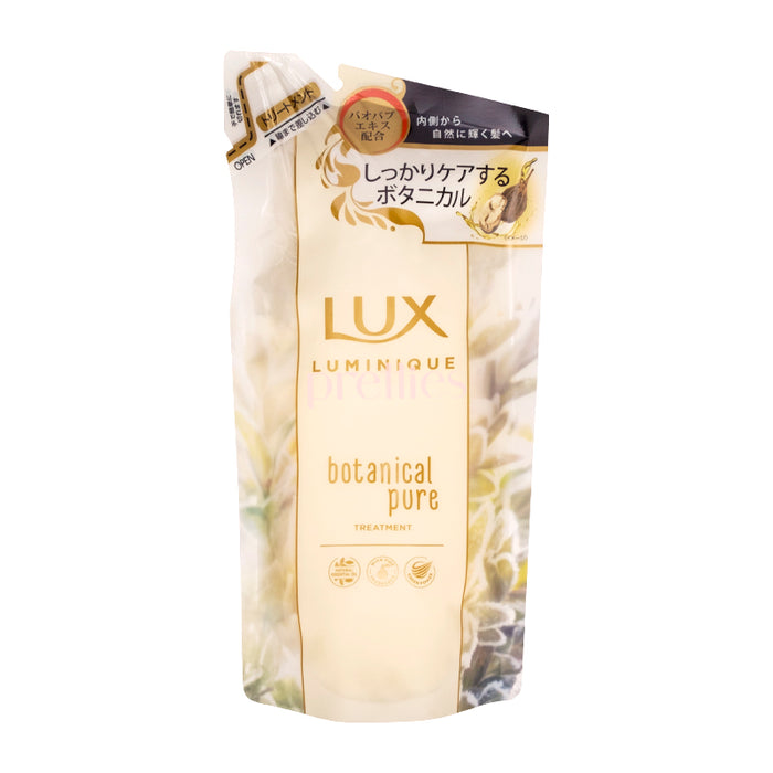 LUX Luminique Botanical Pure Non-Silicone Conditioner (Refill) 350g (White)
