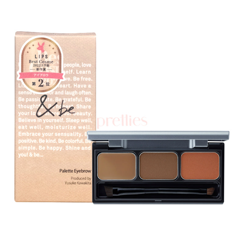 &be Palette Eyebrow (Orange Brown) 3g — Pretties.com.hk