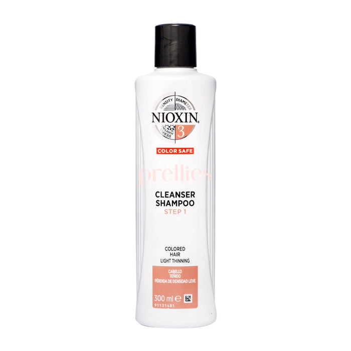 NIOXIN System 3 Cleanser Shampoo (Colored Hair Light Thinning) 300ml