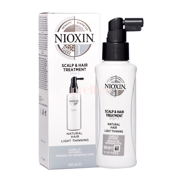 NIOXIN System 1 Scalp & Hair Treatment (Natural Hair Light Thinning) 100ml