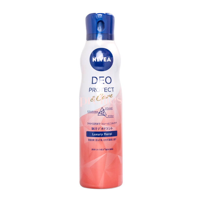 NIVEA DEO Protect & Care Antiperspirant Spray (Luxury Floral - Pink) 150g