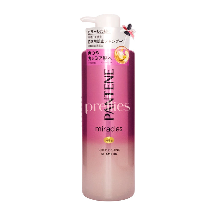 P&G Pantene Miracles Color Shine Shampoo 480ml (Rose)
