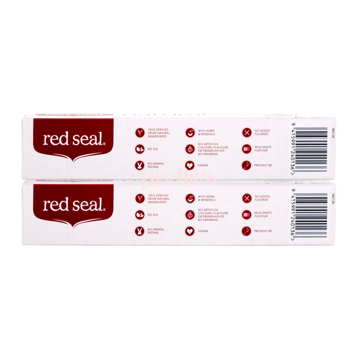 Red Seal 紅印天然礦物質牙膏110g x 2枝