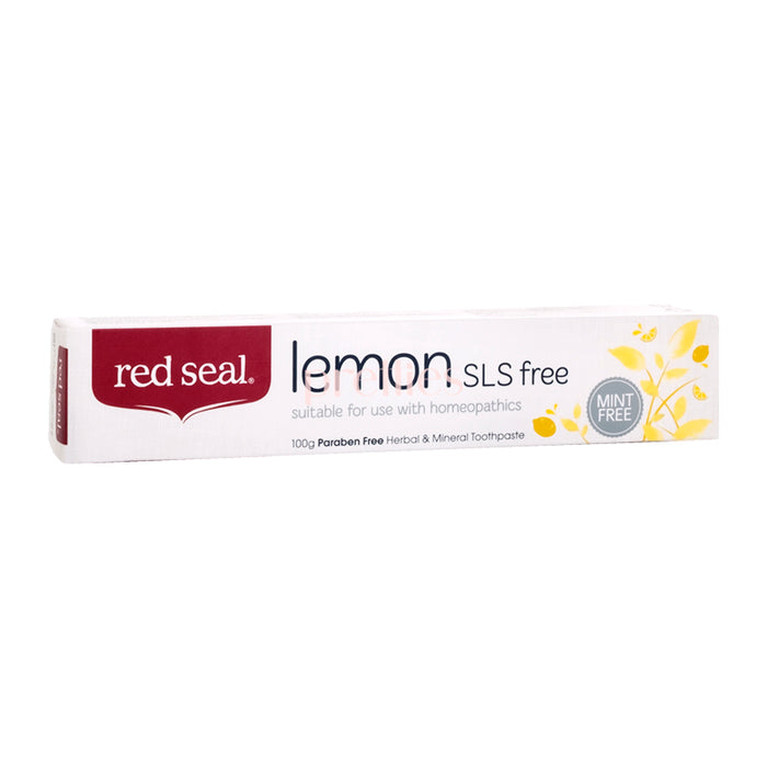 Red Seal Natural SLS free Toothpaste (Lemon) 100g
