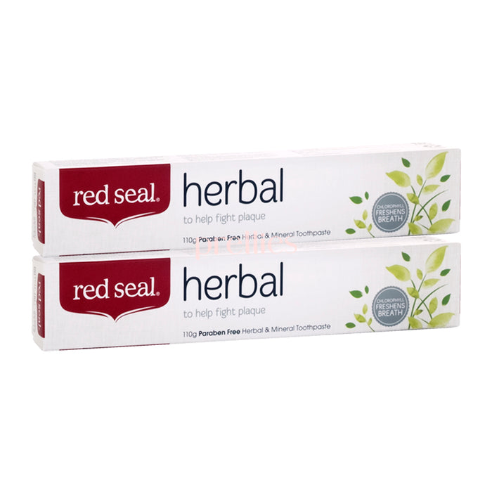 Red Seal Natural Toothpaste (Herbal) 110g x2pcs