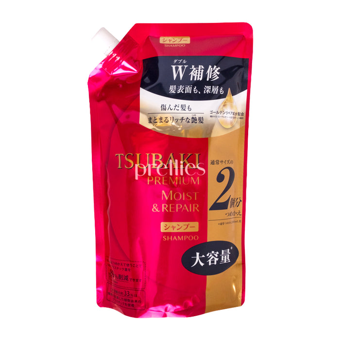 Shiseido TSUBAKI Premium Moist Shampoo (Refill) 660ml (Red)