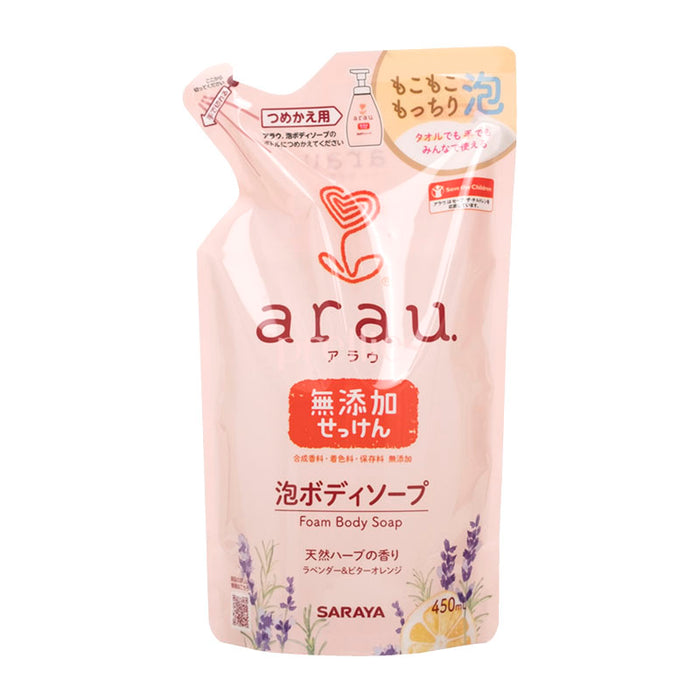 ARAU Saraya Arau Foam Body Soap (Refill) 450ml