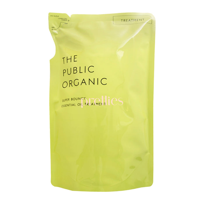 THE PUBLIC ORGANIC Super Bouncy 精油潤髮乳 (橘子&天竺葵) (補充裝) 400ml (綠)